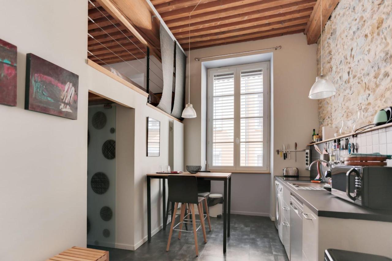 Guestready - Charmant Loft Croix-Paquet Pour 2 Apartamento Lyon Exterior foto